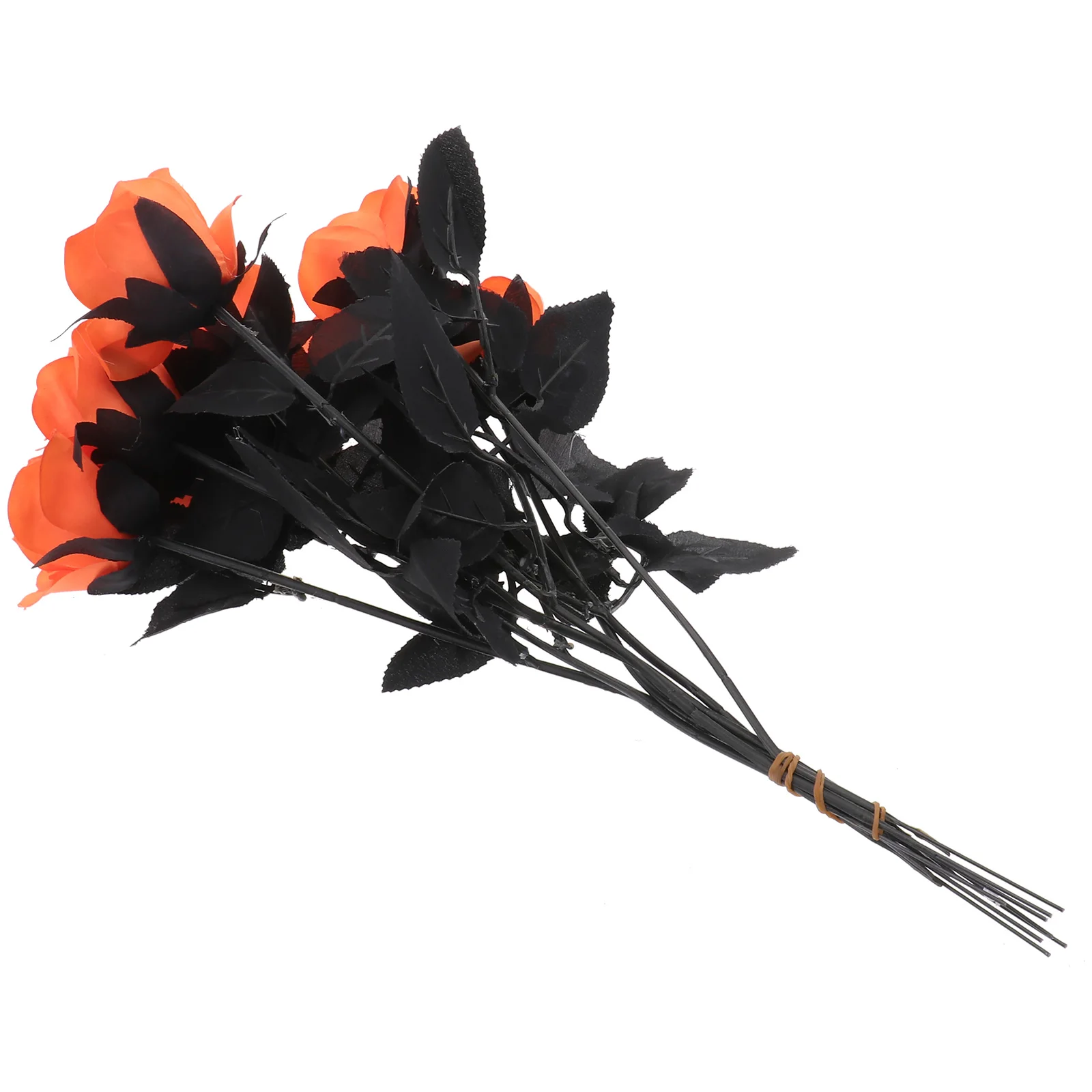 

8pcs Simulated Rose Decoration Halloween Eyeball Roses Fake Creepy Party Props Tricky Decorations for Haunted House Room Store