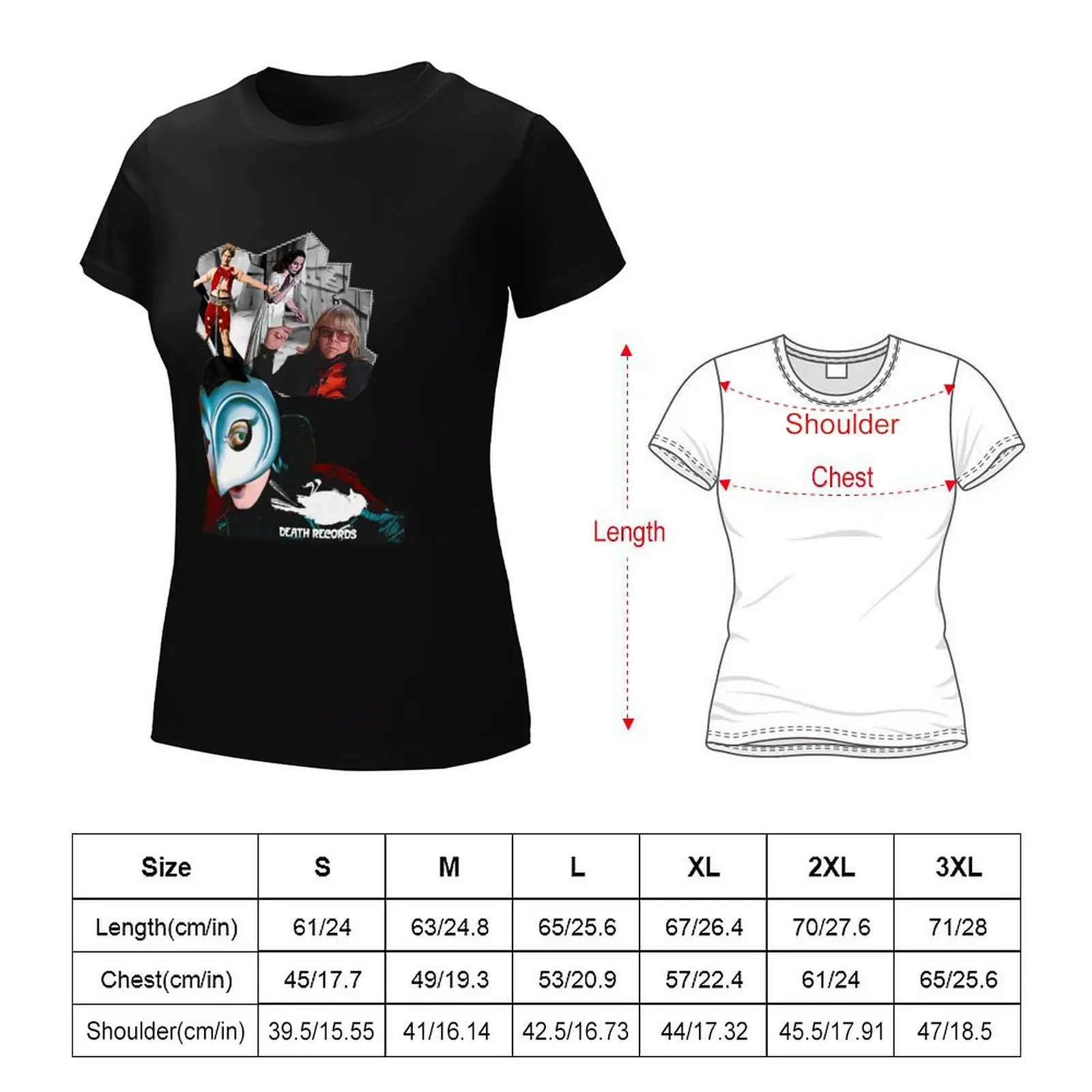 Phantom Of The Paradise T-shirt korean fashion female korean Women's clothes