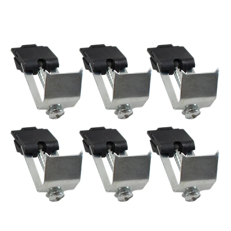 10/20pcs Kitchen Sink Fixing Clip Clamps Fixing Brackets for Sink Undermount Sink Clips Fasteners for Granite/Marble Countertops