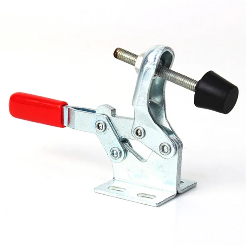 1/2/3/4pcs Veloce GH13009 30kg 66.1lbs U Clip di Metallo Toggle Morsetto Asta Braccio Verticale Saldatrice Funzionamento Attrezzature Elettroniche