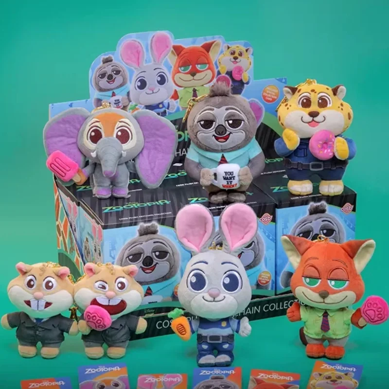 

New Products In Stock Hot Toys Movie Zootopia Cosbi Pendant Blind Box Cute Bag Hanging Birthday Surprise Gift For Fans
