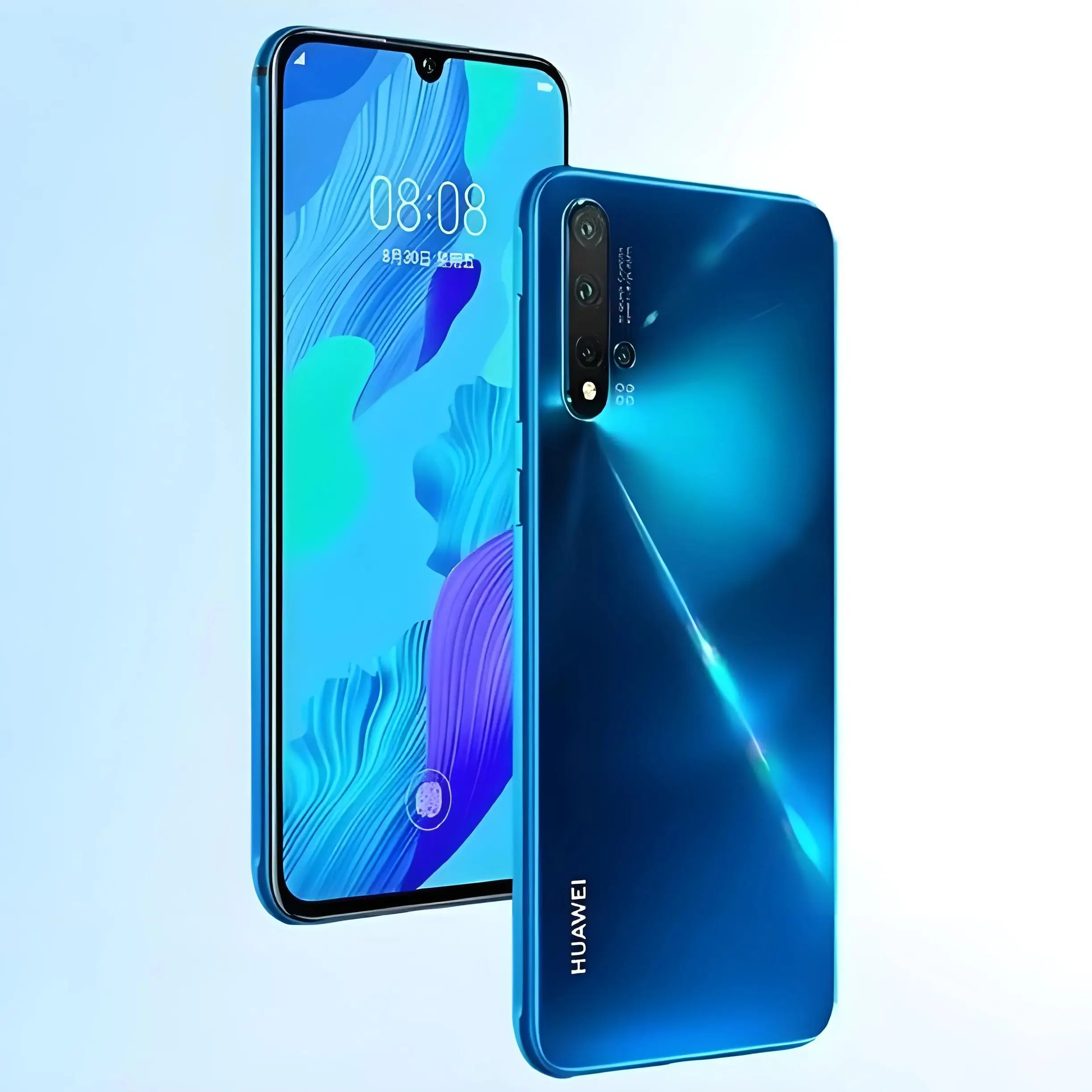 Global, HUAWEI-Nova 5T, teléfono inteligente Android, 48MP, 6,26 pulgadas 128GB 256GB ROM Google Play Store teléfonos móviles teléfonos móviles de red 4G