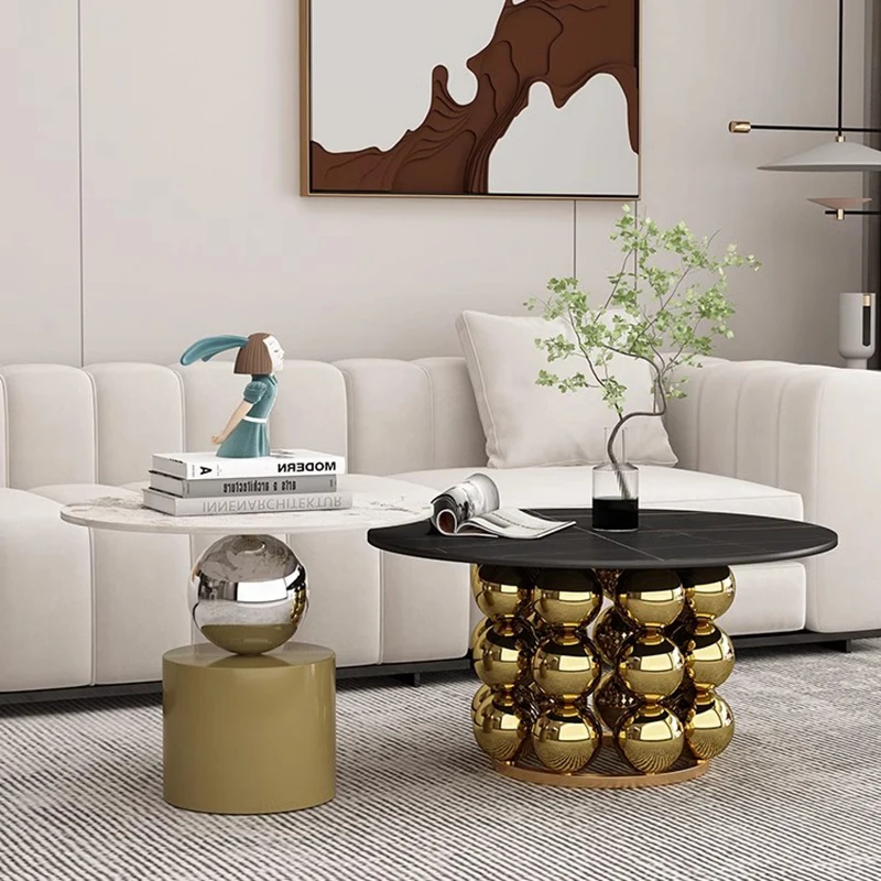 

Unique Italian Coffee Table Aesthetic Living Room Decoration Modern Side Table Designer Cute Couchtisch Lounge Suite Furniture