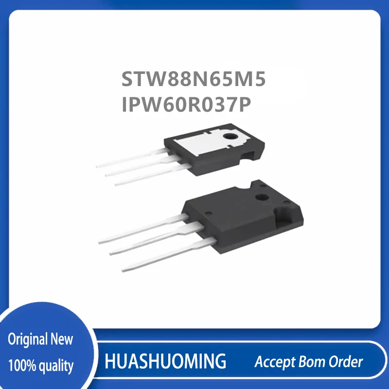 5Pcs/Lot STW88N65M5 88N65M5 60R037P7 IPW60R037P7 TO-247