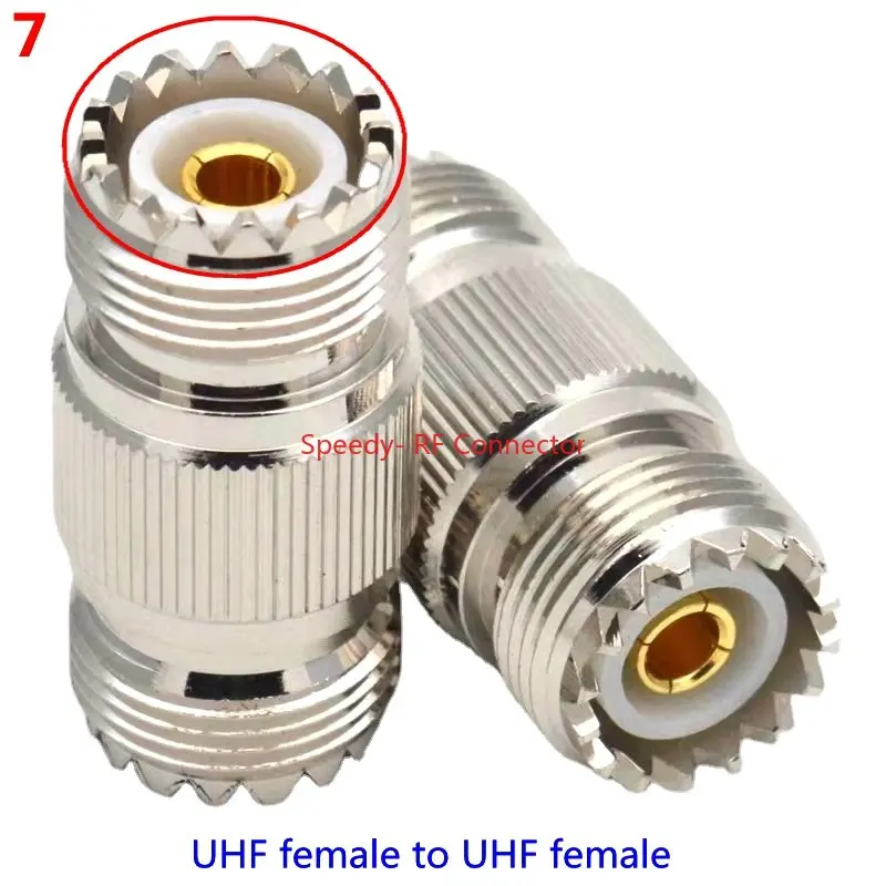 1Pcs PL259 SO239 SL16 UHF Stecker SO239 PL259 Zu BNC SMA N Typ Rechten Winkel Männlich Weiblich Adapter RF schnelle Lieferung Kupfer Messing