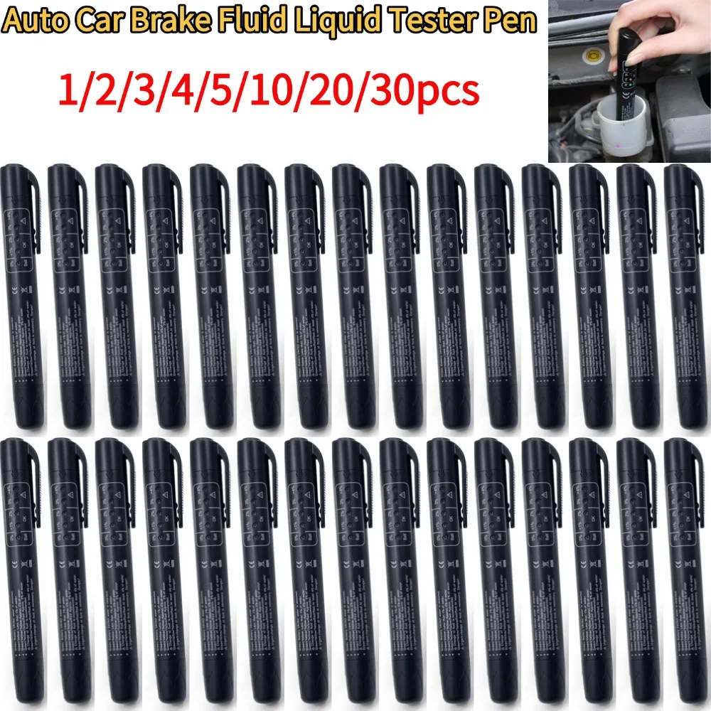 

Электронный тестер тормозной жидкости (ручка-тестер), универсальный прибор для проверки тормозной жидкости, измеритель влажности масла, ручка-тестер качества автомобильного масла со светодиодом