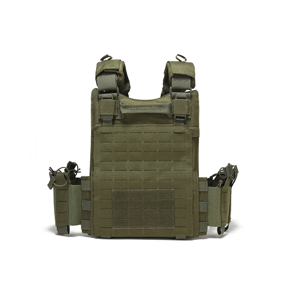 MOLLE Tactical Vest Plate Carrier Protective Adjustable Multifunctional Vest  Airsoft Combat Equipment