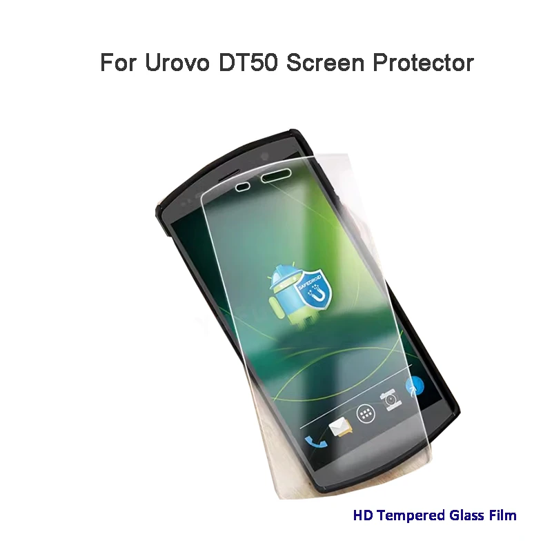 2/3Pcs/Lot For Urovo DT50 Screen Protector HD Tempered Glass Film Anti Scratch Protective Film