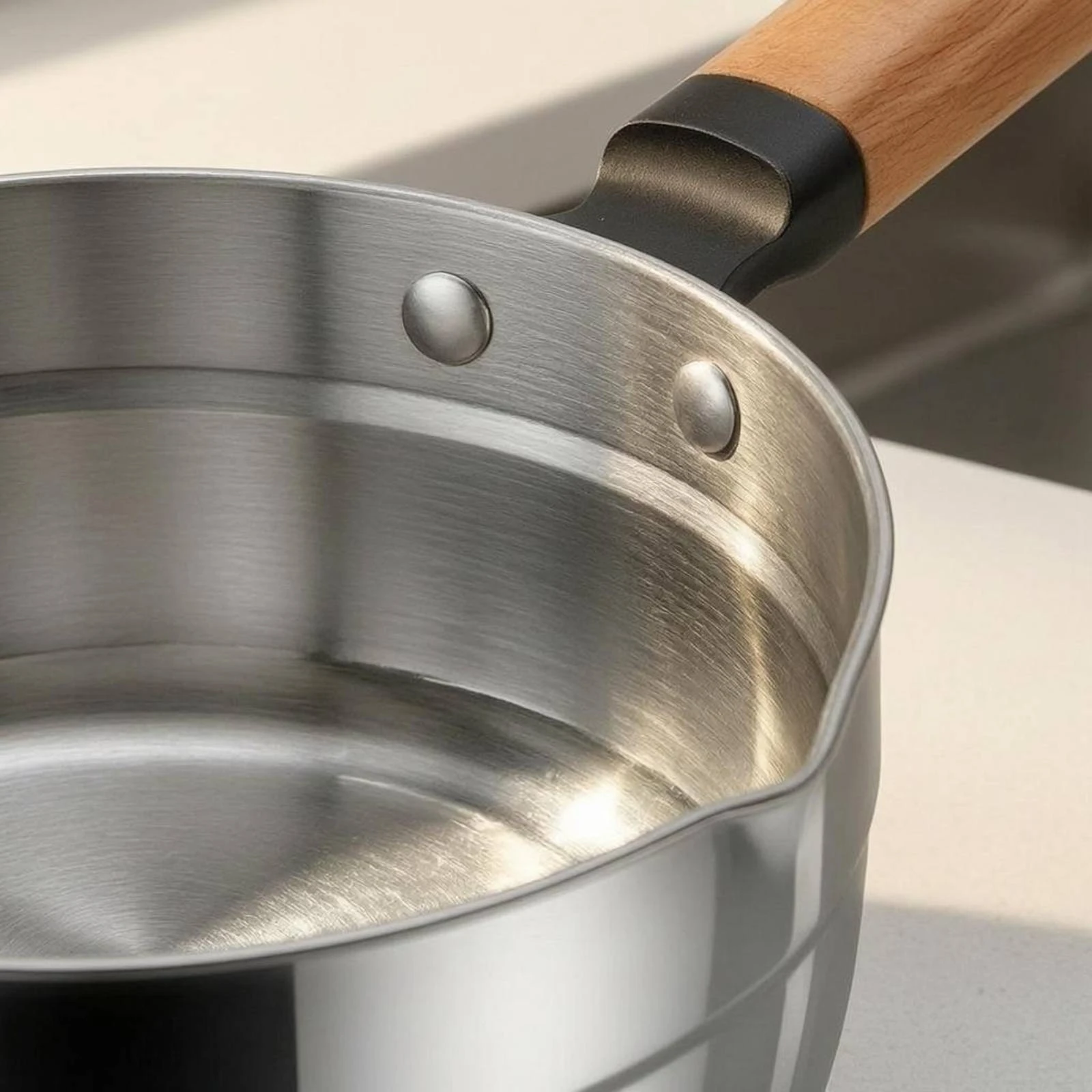 

Stainless Steel Water Ladle Polished Finish Kitchen Utensil