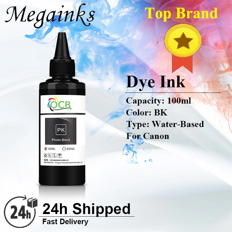 100ml x 5PC Refill Dye Ink PGI450 for Canon PGI-450 CLI-451 PIXMA IP7240 MG5440 MG5540 MG6440 MG6640 MG5640 MX724 MX924 IX6840