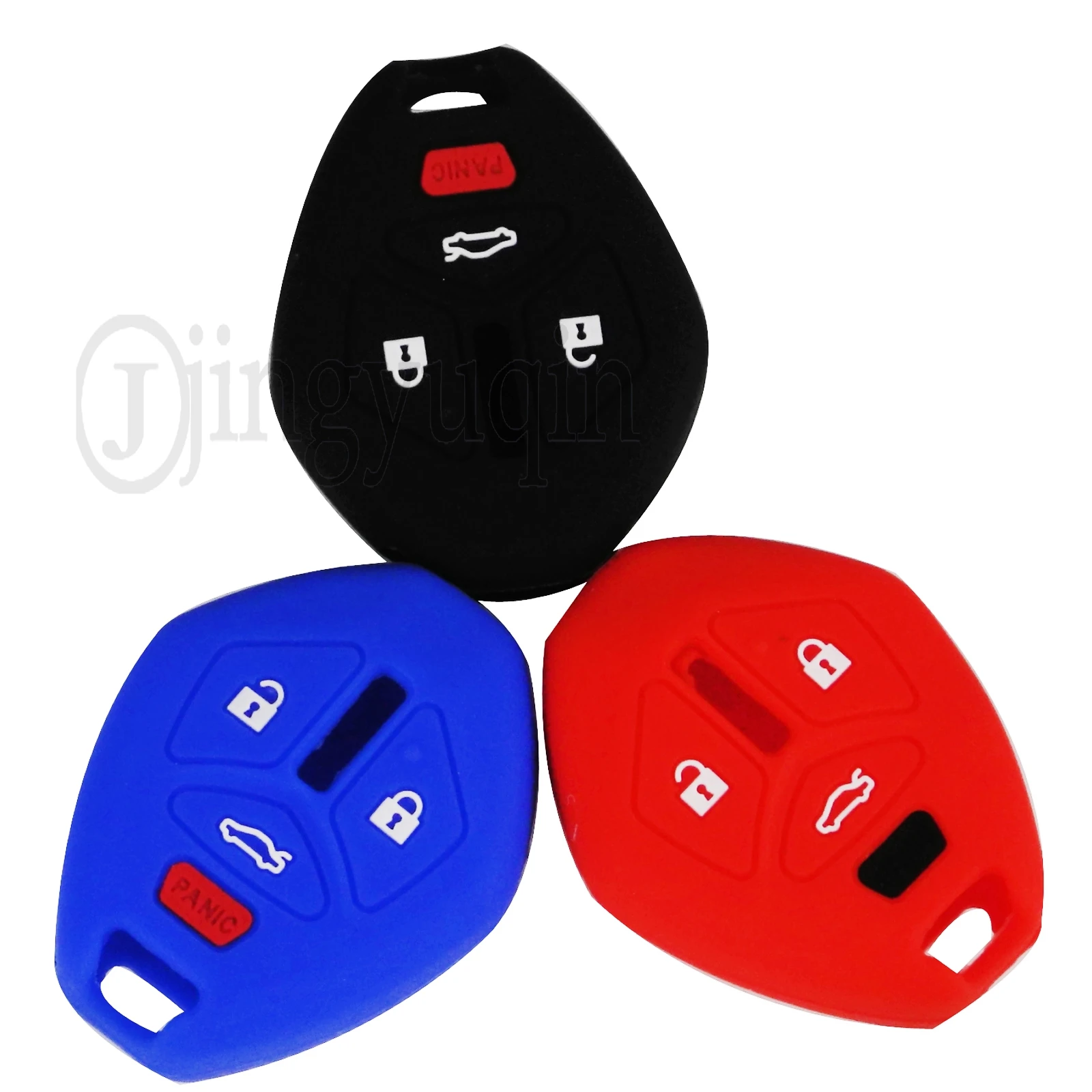 jingyuqin 3/4 BUTTONS For MITSUBISHI Endeavor Outlander Sport RVR Galant LancerEndeavor Outlander Car Smart Key Case fob Hodler