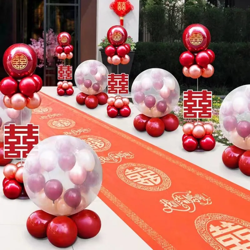 Thickened Explosion-proof Large Round 36-inch Balloon Oversized Park Selling Wedding Arrangement Balls Birthday Arrangement