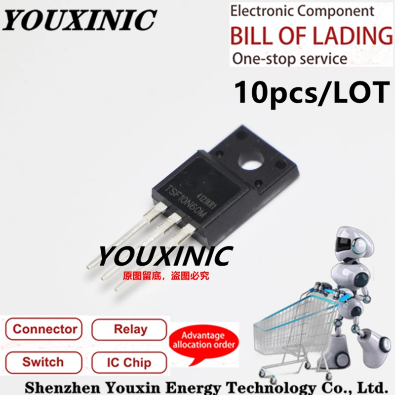 YOUXINIC 100% New Imported Original TSF10N60M 10N60 TSF12N60M 12N60 TSF12N65M 12N65 TSF13N50M 13N50 TSF20N60MR 20N60 R TO-220F