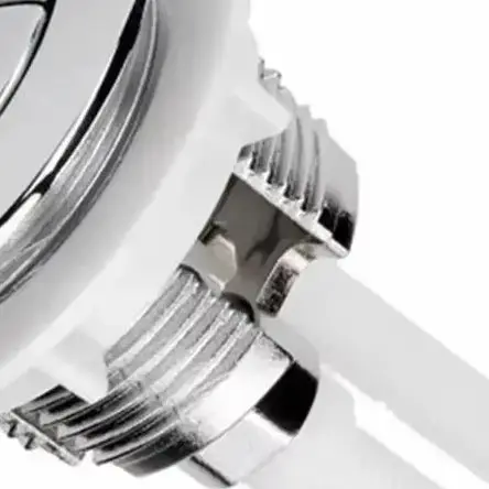 

114mm ABS Plastic Durable Double Flush Toilet Water Tank Circular Valve Button Closestool Cistern Tank Water Saving Press Type