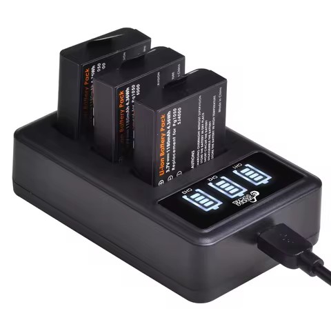 Pickle Power PG1050 Battery / Charger for SJCAM SJ4000 SJ5000 SJ6000 SJ7000 SJ8000 SJ9000 Action Camera