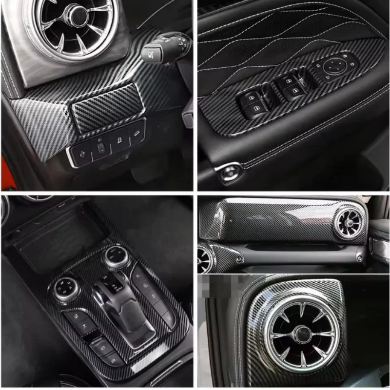 LHD For GWM Tank 300 2022-2024  Interior Accessories Window Glass Lift Switch Central Console Gear Shift Air Outlet Cover Trim