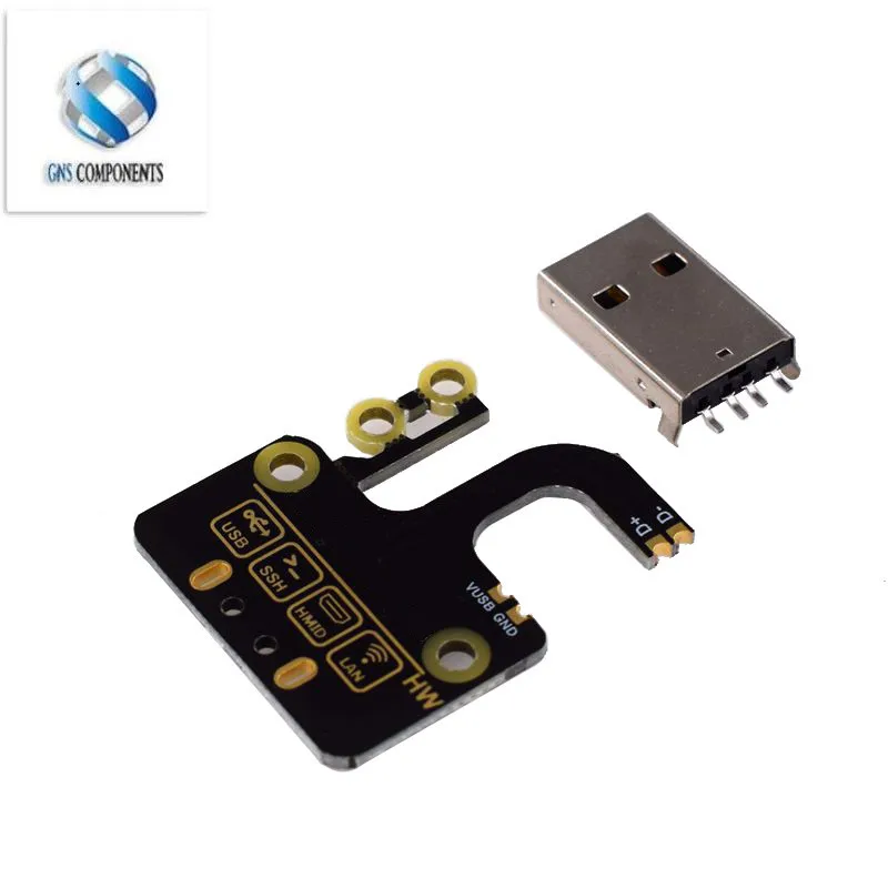 10pcs/lot USB Adapter Expansion Board Module Fr Raspberry Pi Type-A Connector Zero/Zero W/Zero WH USB Interface Electronic Board