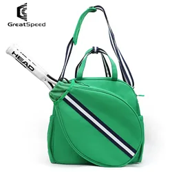 GreatSpeed-bolsa deportiva de raqueta de Bádminton de tenis para mujer adulta, paquete de raqueta de moda de un hombro