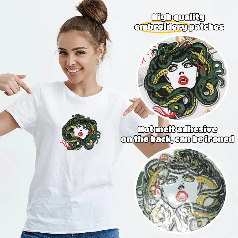 1PC Snake & Girl Cartoon Anime - Embroidery Patch recensie en prijs