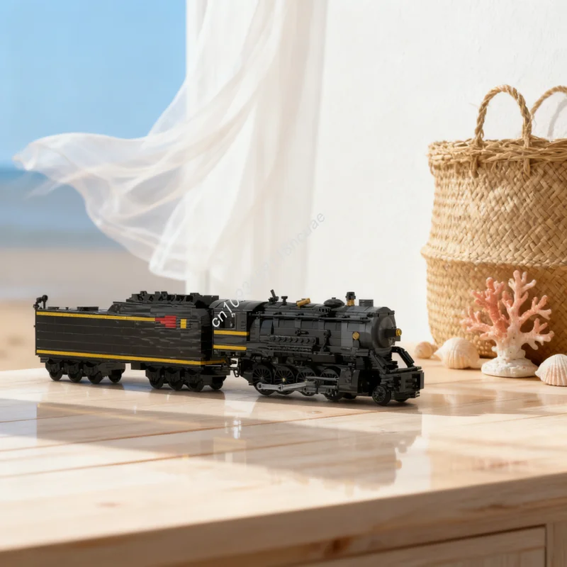 

1114pcs MOC Wetsern Maryland Train Model Building Blocks Architecture Toys DIY Creative Education Idea Festival Gift Brick