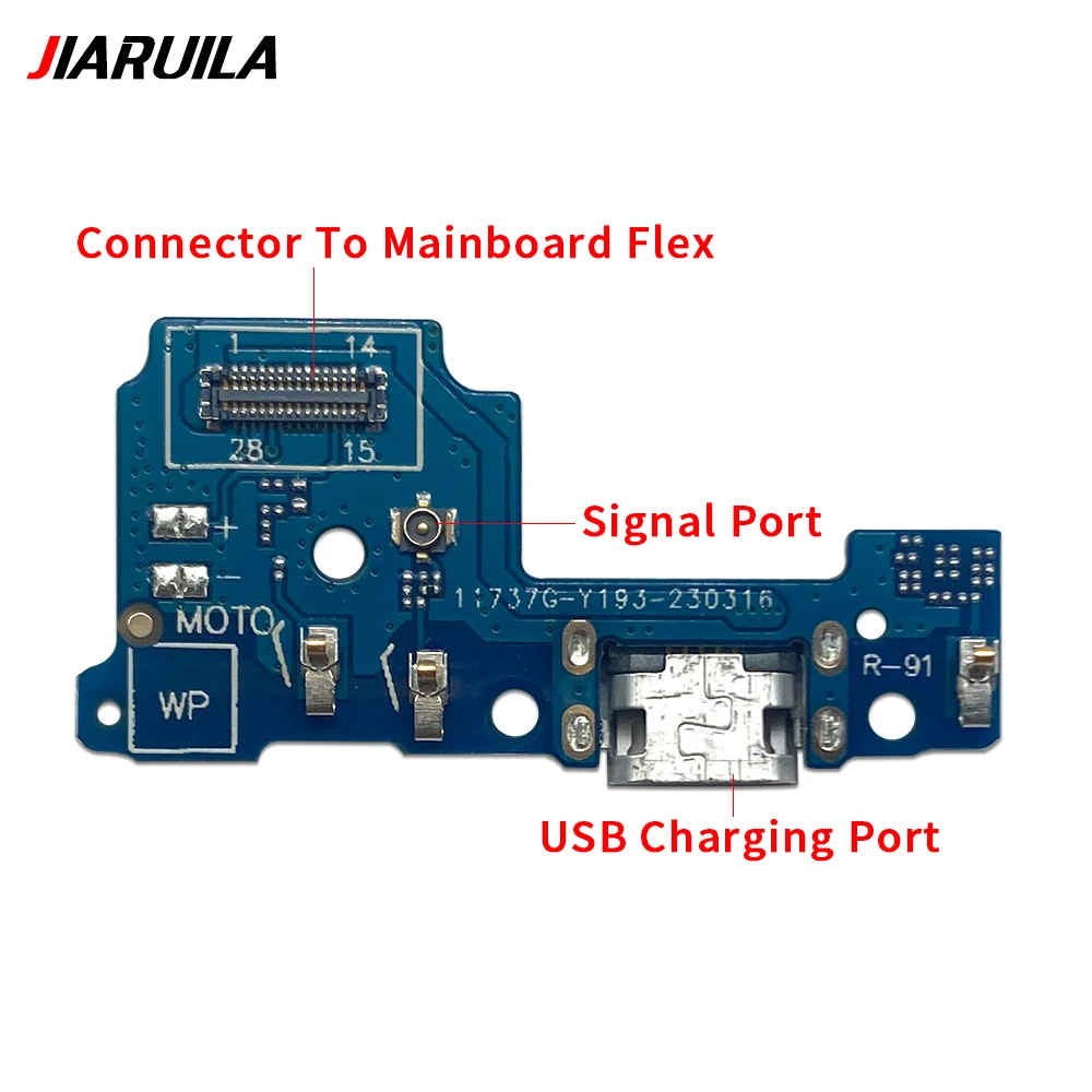 60Pcs，For Infinix Hot 6X 7 Pro 11 12 20S Note 10 12 30 Smart 6 USB Port Charger Dock Plug Connector Charging Board FLex Cable