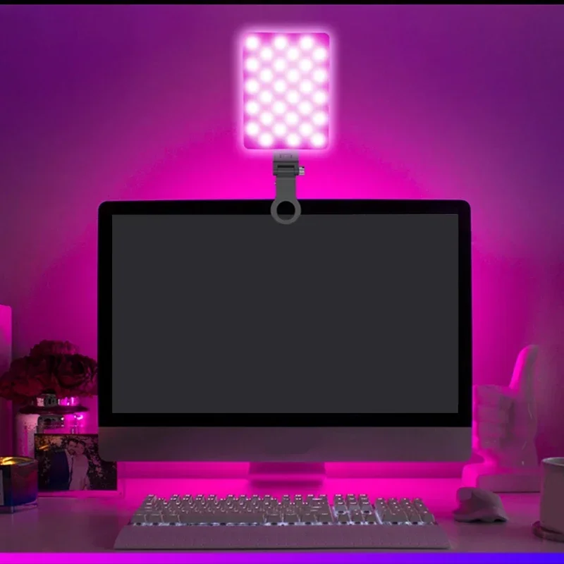 ضوء ملء مشبك StudioPro - 60 مصباح LED قابل للتعتيم لمدونات الفيديو والبث المباشر وإضاءة سطح المكتب #3