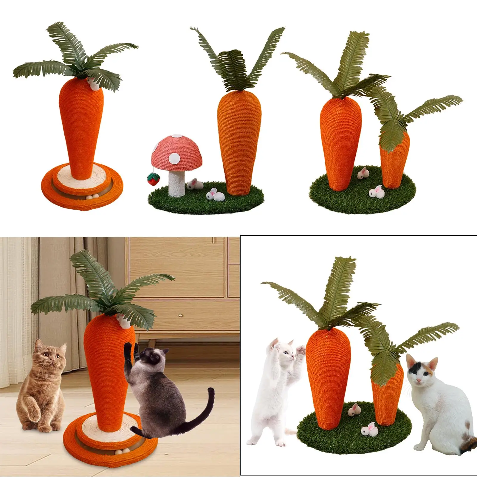 Rascador para gatos de lujo resistente – diseño moderno - imagen 2