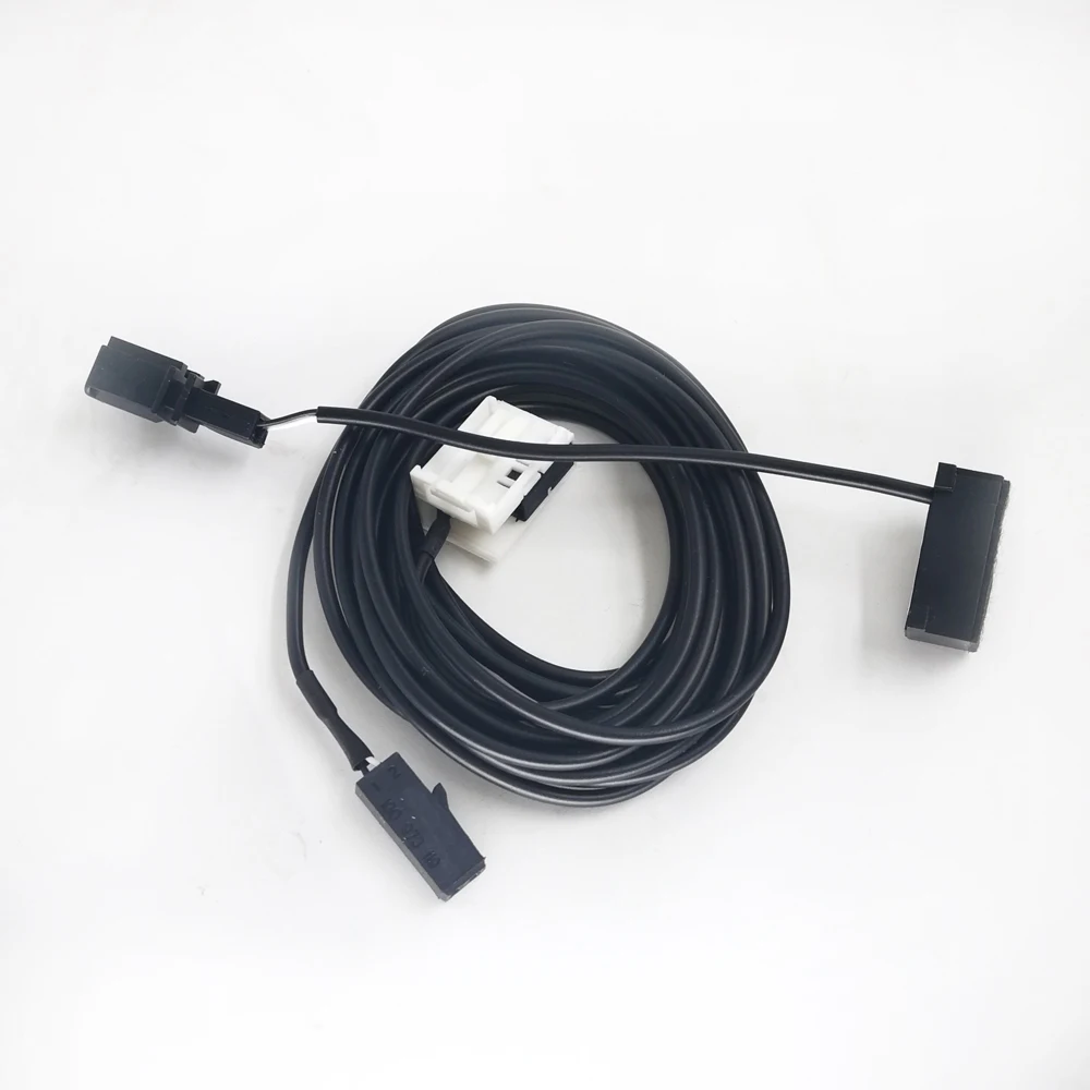 Biurlink Radio Microphone Cable MIC Wiring Adapter for Peugeot 206 207 307 307 for Citroen C2 C4 Equiped RD4 RD43 RD45 Stereo