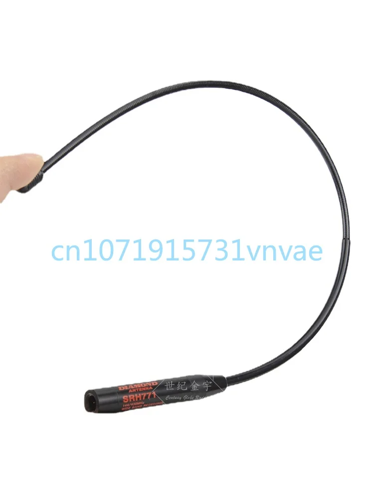 SRH-771 Double Band Handheld Radio Equipment Handheld Transceiver Antenna 144/430mhz Dual Band 40cm Can Receive Aviation