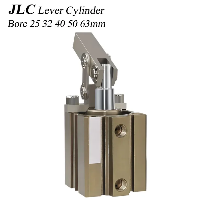 HLH JLC 25 32 40 50 63-S Machining Clamping Arm Clamping Fixture Mold Lever Air Pneumatic Cylinder Small Mechanical Fixture JLC