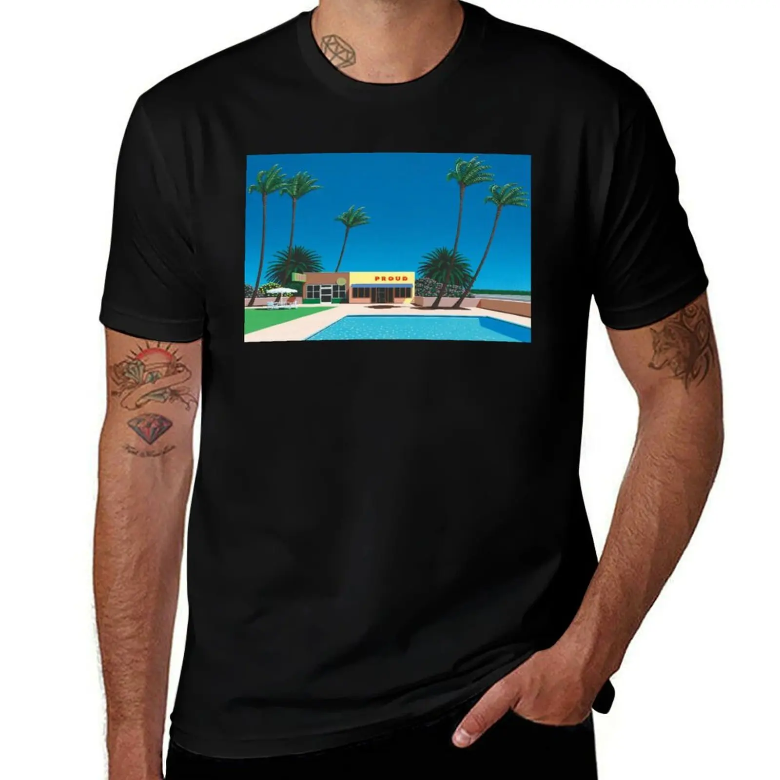 

hiroshi nagai T-Shirt valentines boutique clothes funny gifts oversized t shirt shirts men graphic