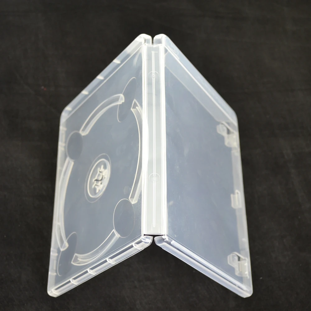 Caja protectora de almacenamiento de discos de CD para PlayStation3, carcasa para PS3, estuche transparente blanco