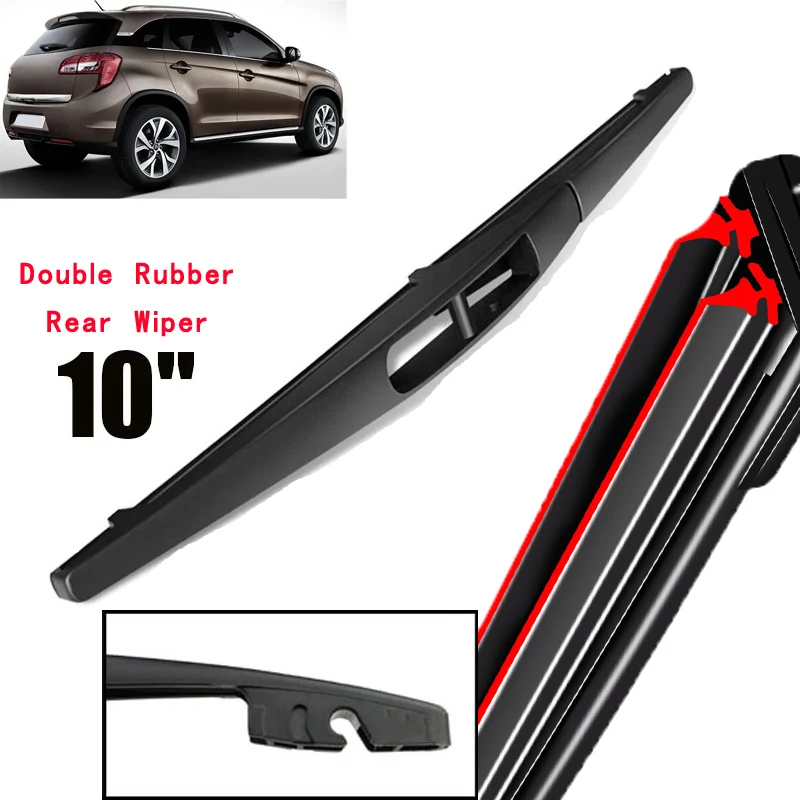 

Car Wiper 10" Rear Wiper Blade For Citroen C4 Aircross 2012 - 2017 Windshield Windscreen Tailgate Window Car Rain Brushes