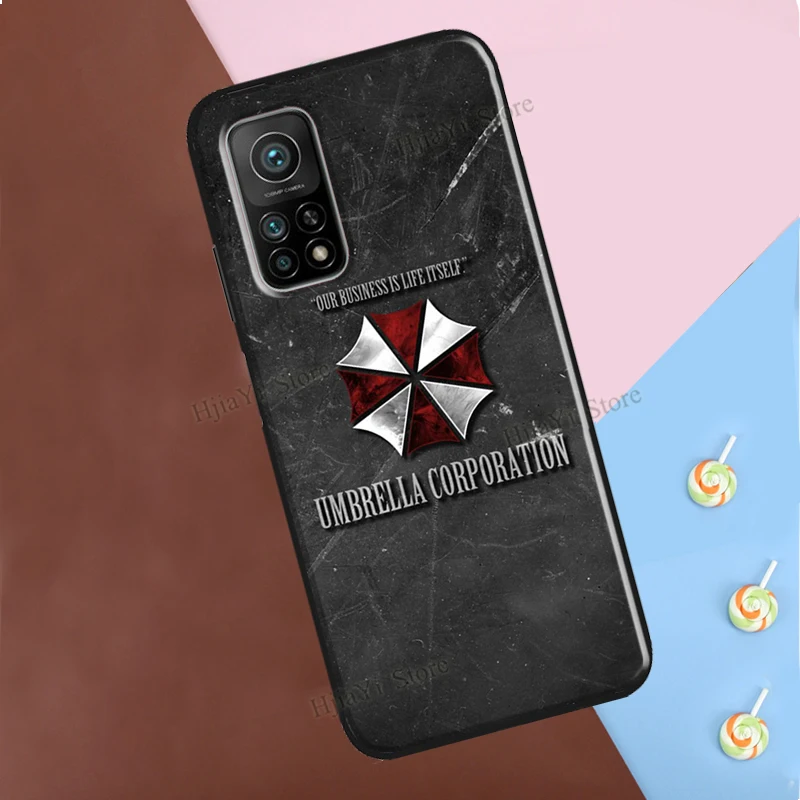 Umbrella Corporation Case For POCO F3 F2 M3 M4 X3 GT X4 Pro Cover For Xiaomi Mi 11 Lite Ultra Mi 10T 11T 12 Pro view 2