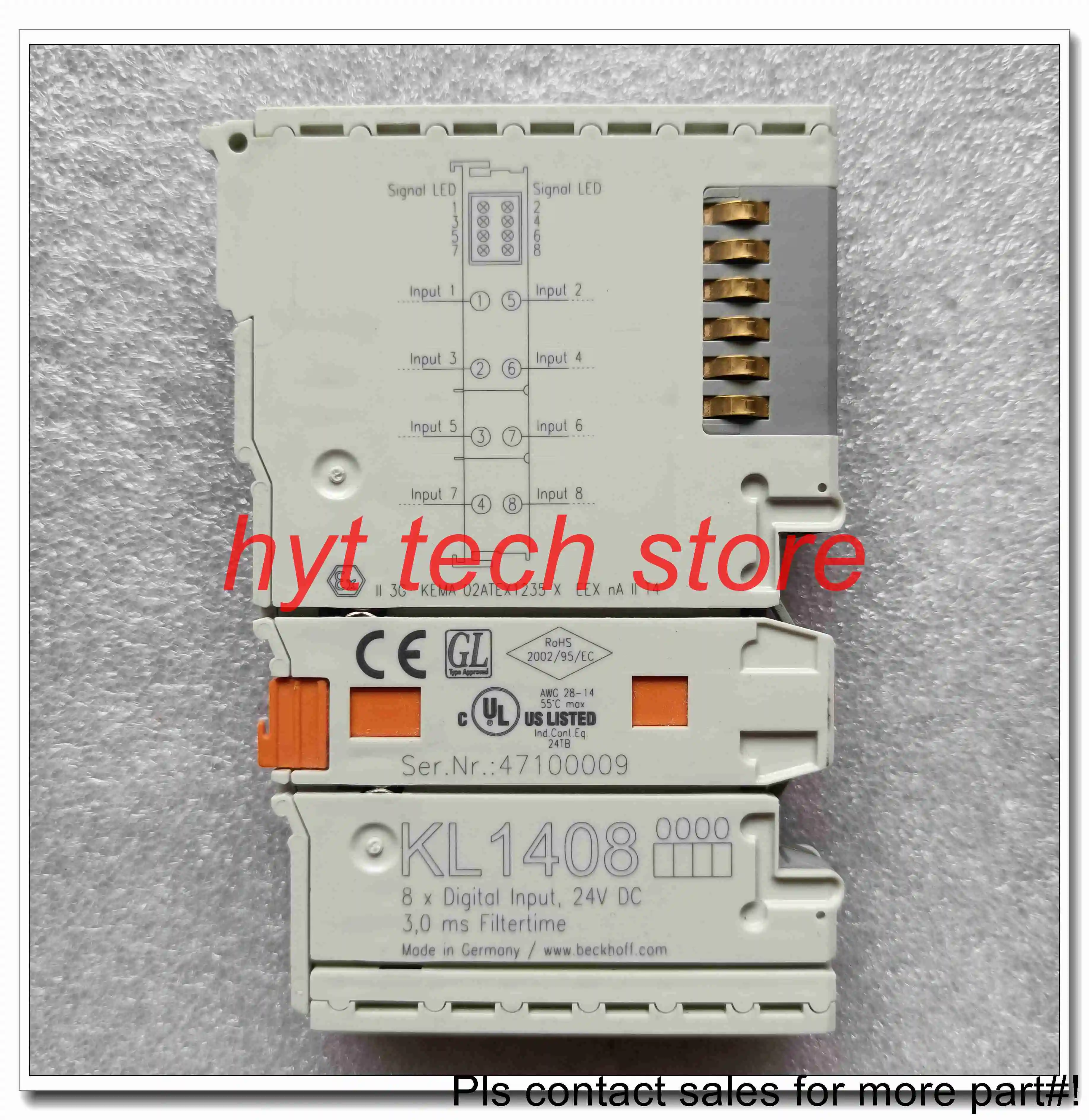 

Supply KL1408 Original BECK HOFF Digital quantity terminal module,ready stock