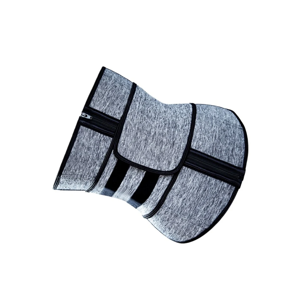 

9, стальной резиновый корсет для похудения, пояс для похудения, женское корректирующее белье, поясной ремень на молнии, спортивный эластичный пояс, дышащий серый большой