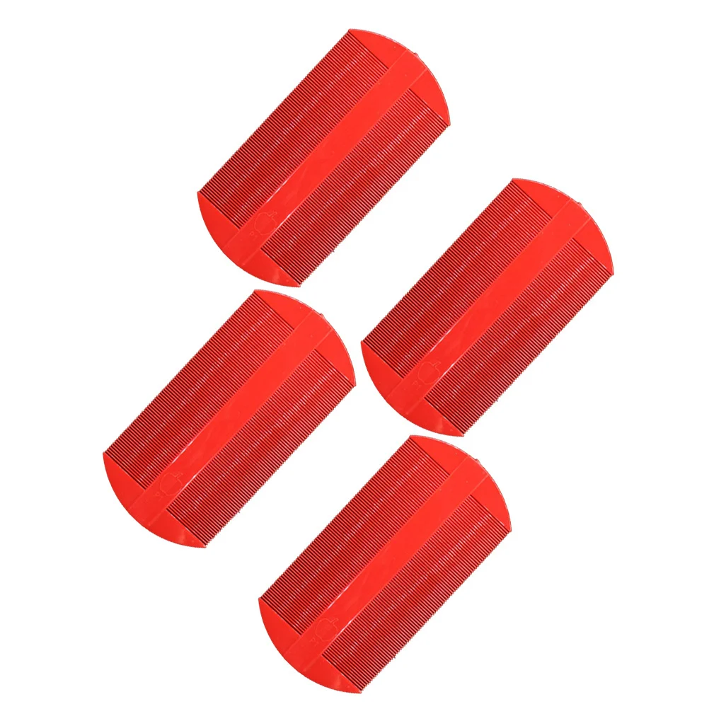 

4Pcs Double Sided Comb Premium Heavy Duty Hair Comb for Styling Thin Wide Teeth Easy Dry Suitable for Professional