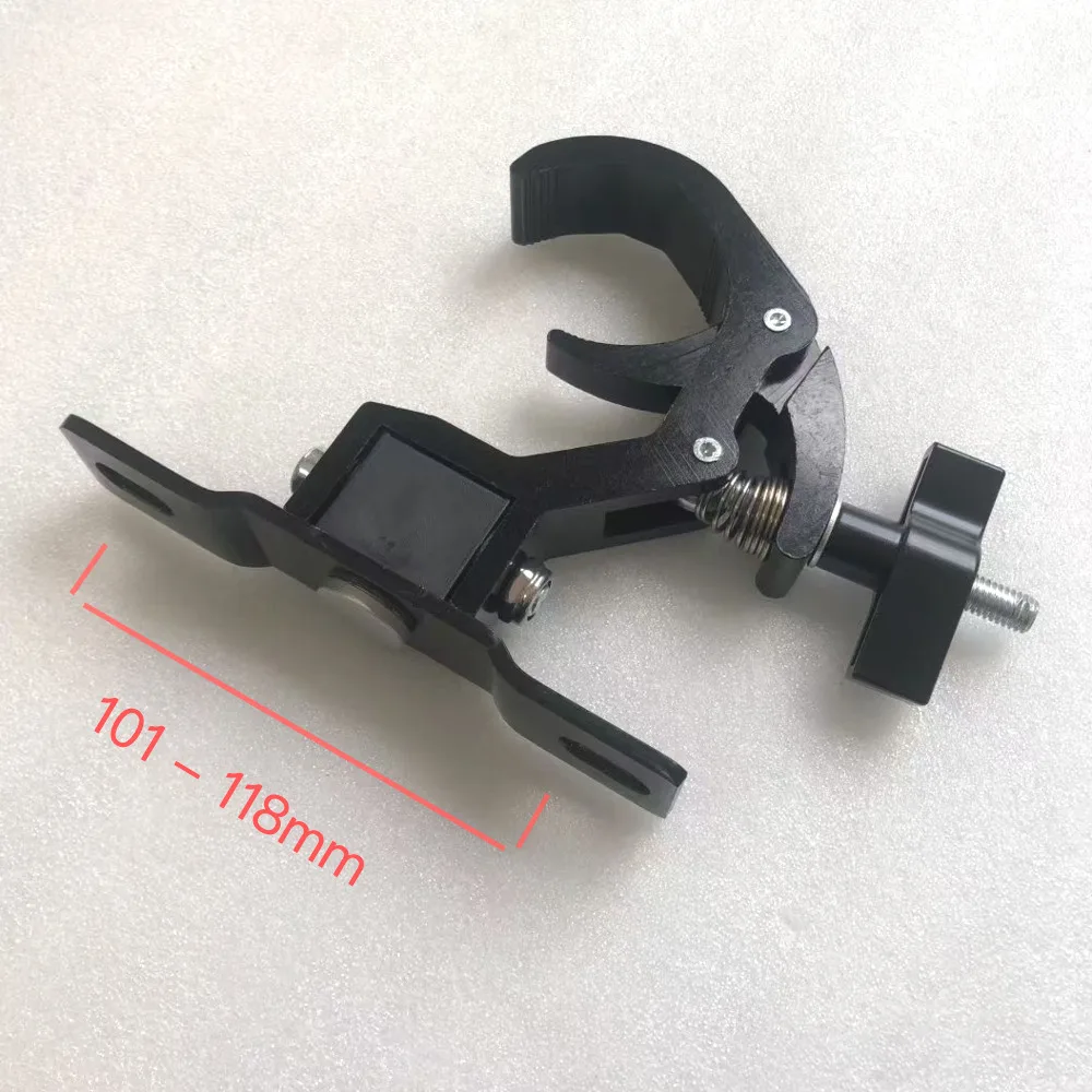 LED Moving Head Light Clamp 360 Degree Rotary Folding Clamp Aluminum Fold Clamp 105-115mm Pitch 40-60mm Truss Outdoor Stage Show