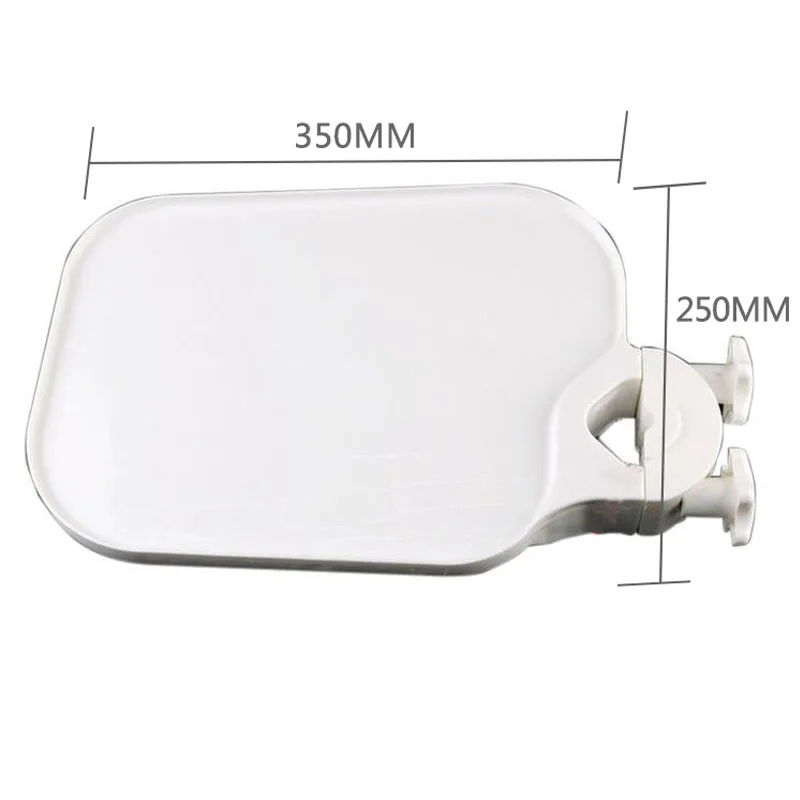 Dental Plastic Scaler Tray Plastic Rotatable Plate Post Mounted Shelf Tray Table Dentistry Chair Accessories Instrument