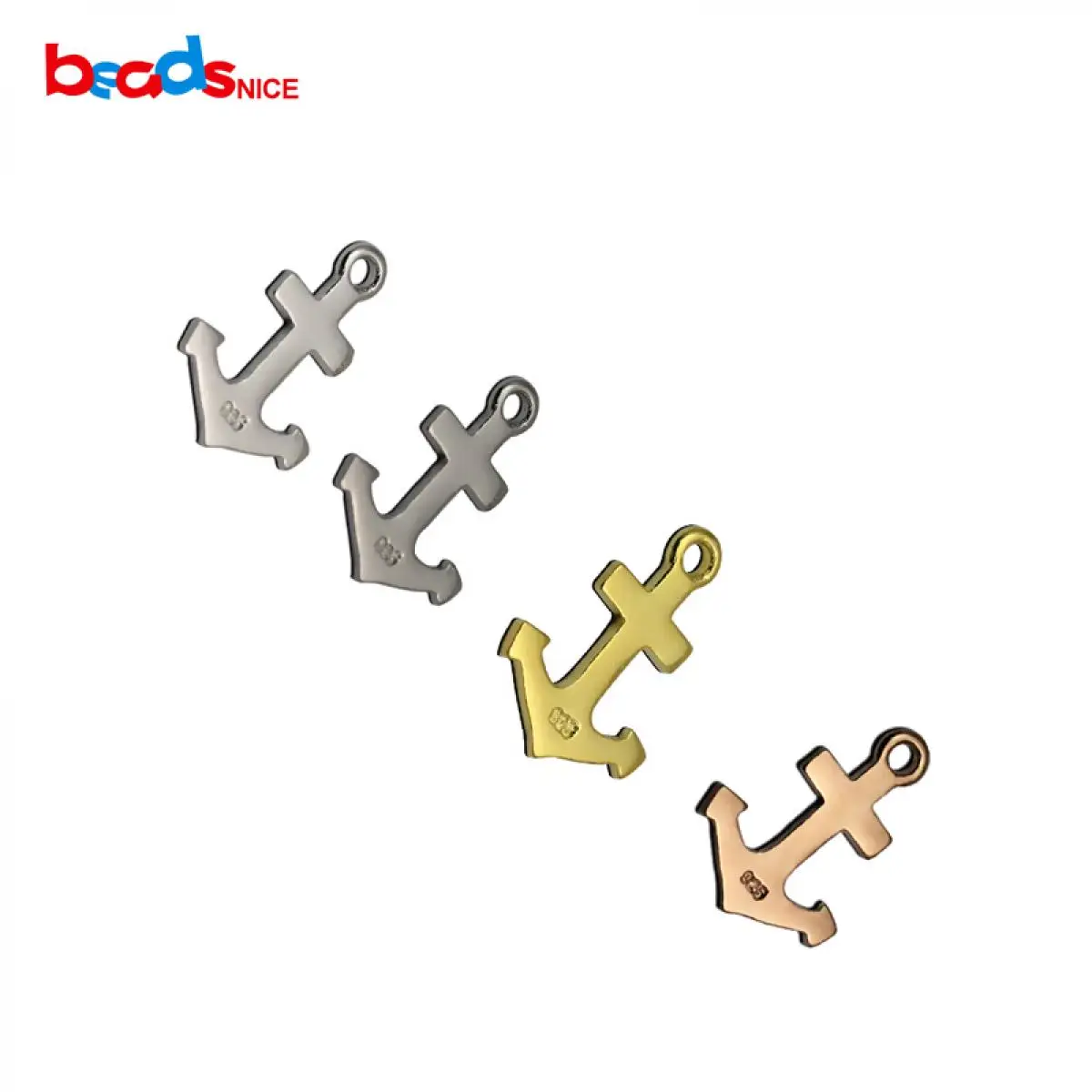 

Beadsnice ID28440 925 Sterling Silver Anchor Charm 5pcs/lot Wholesale Personalized Jewelry Making