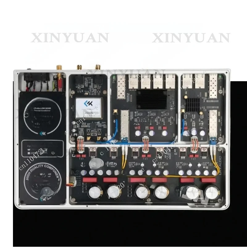 Audio Switch, Flagship HIFI Fever Unit with 2.5G 10G Optical Isolation and OCXO Clock