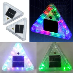 Truck Trailer LED Solar Flashing Warning Light Lithium Battery Wireless Waterproof Night Anti-collision Tail Flash Strobe Light
