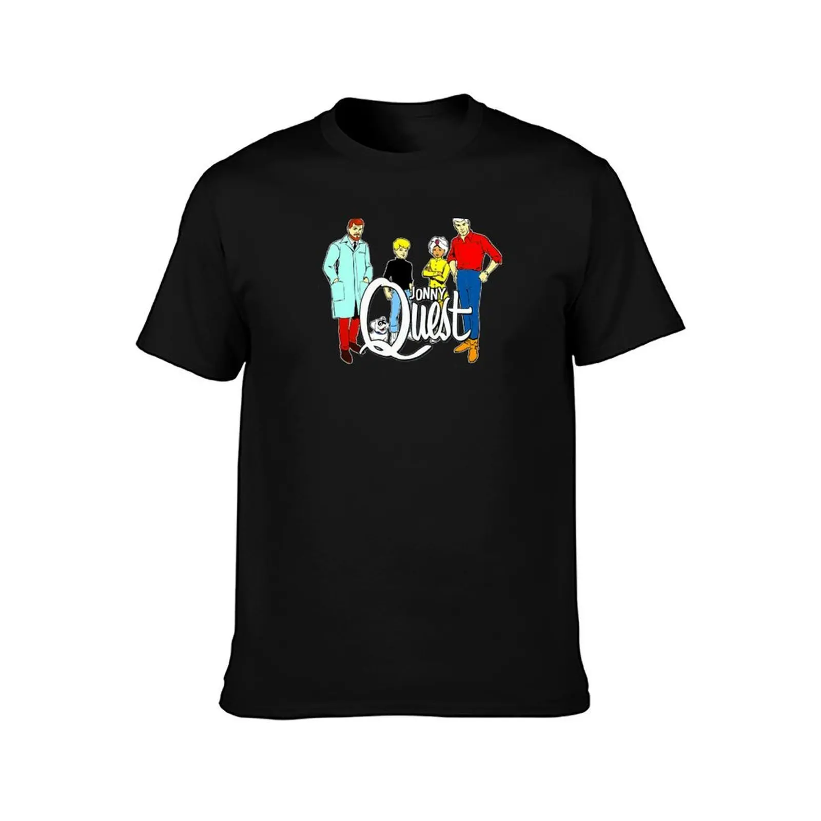 Jonny quest T-Shirt Summer Print Short Sleeve Tee T-Shirt