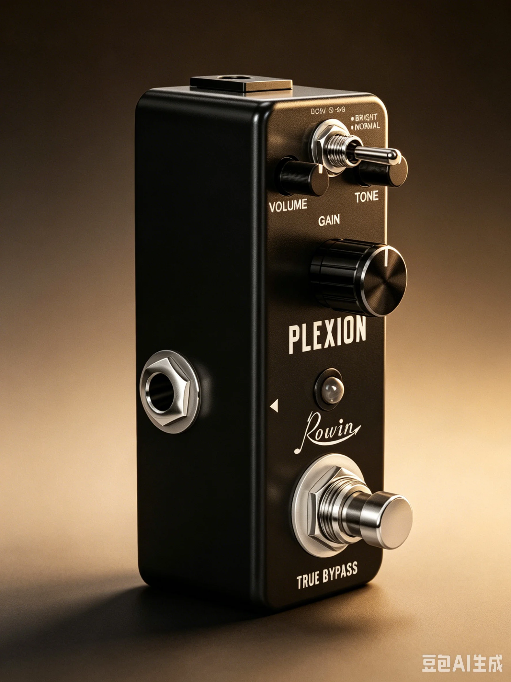 Rowin LEF-324 Plexion Plexi Distortion Pedal Dual Bright/Normal Mode True Bypass Mini Metal Guitar Effect - view 5