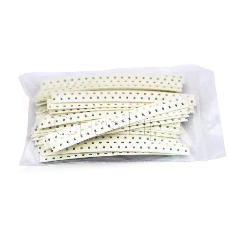 

0603 Patch Resistor Pack 620R-12K 5% Resistor Elements a total of 25 Types 20 of each A total of 500