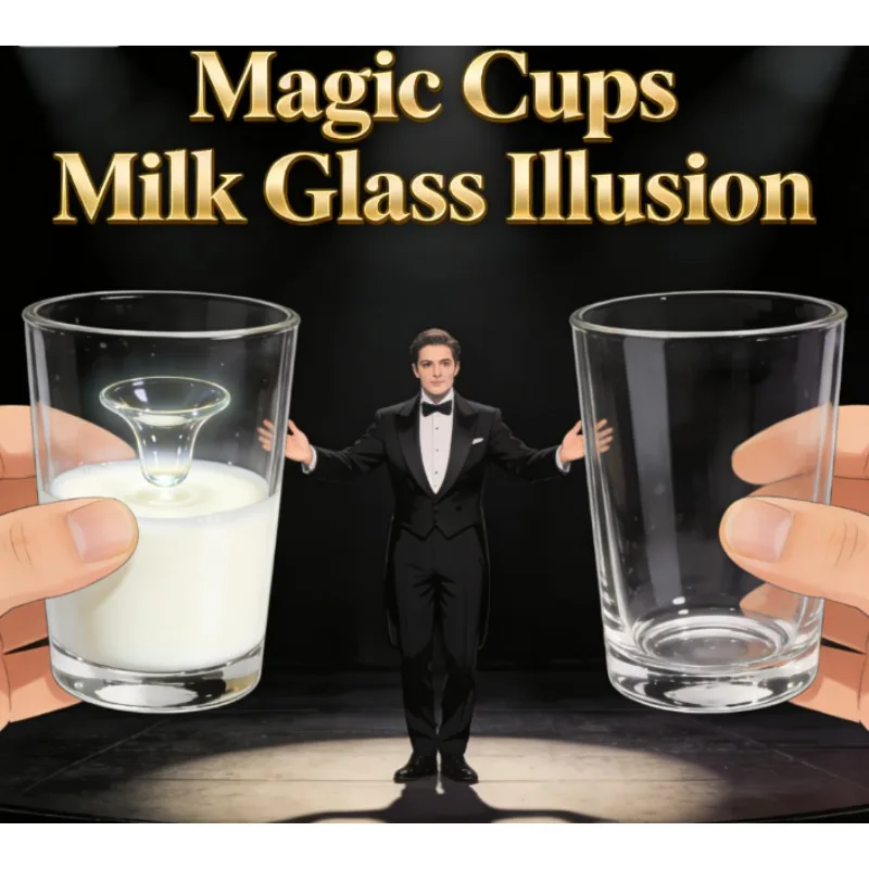 magic-cups-milk-glass-illusion-milk-be-increased-trick-stage-magic-easy-prop-for-magician-comedy-gimmick-close-up-props