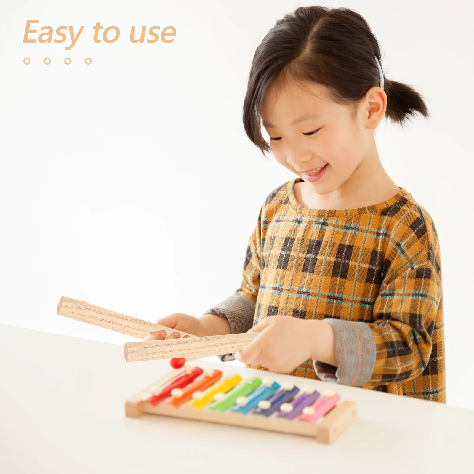 

Drum Set Stick Bass Drumstick Sticks Kids Drumming Practice for Adults Percussion Child