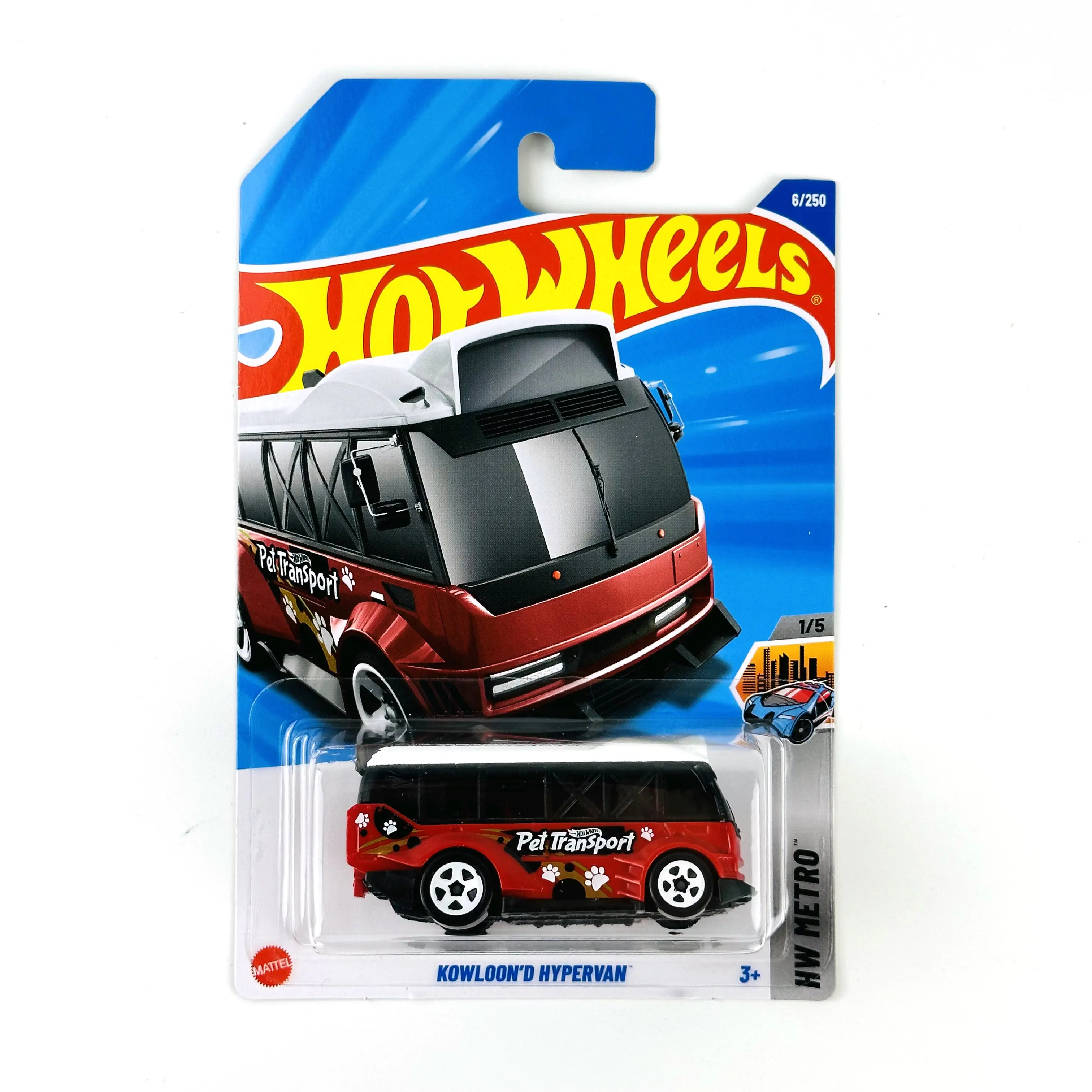 2025-6 Hot Wheels Cars 2025A KOWLOOND HYPERVAN 1/64 Metal Die-cast Model Toy Vehicles