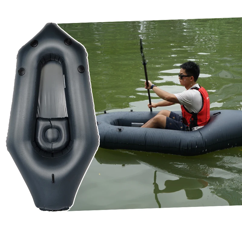 Glue Free NEOKUDO Fast Dispatch in 72 Hours River Boat Roll Top Closure Ultralight 210D TPU Packraft Inflatable Boat Lightweight
