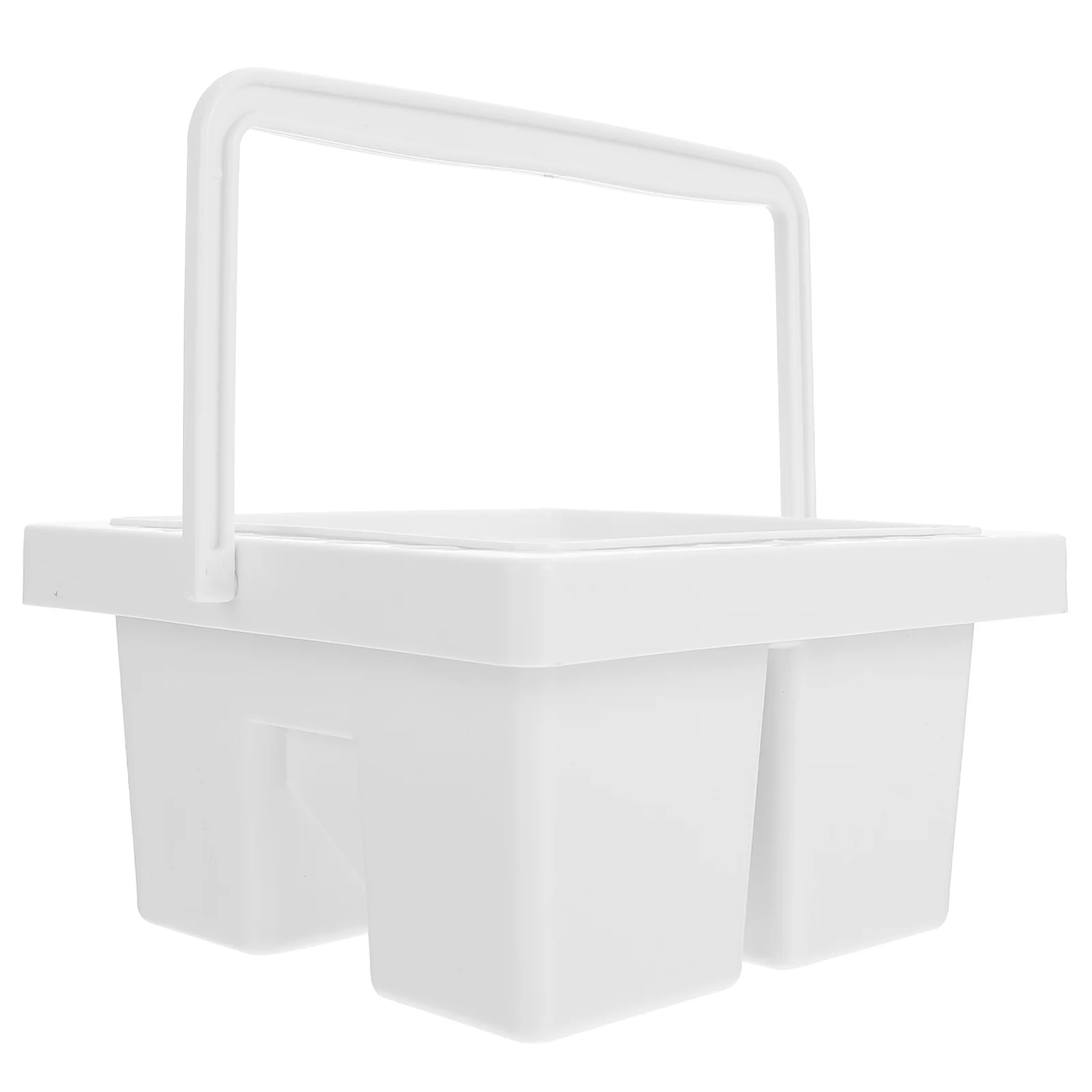 Plastic Painting Buckets Artist Brush Washer Space Saving Design for Paintbrush Cleaner and Color Mixing Tray Paint Brush Washer